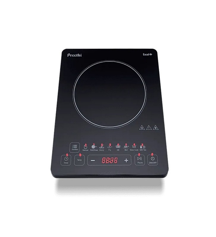 Preethi Excel Plus 117 Smart Safe 1600W Induction Cooktop